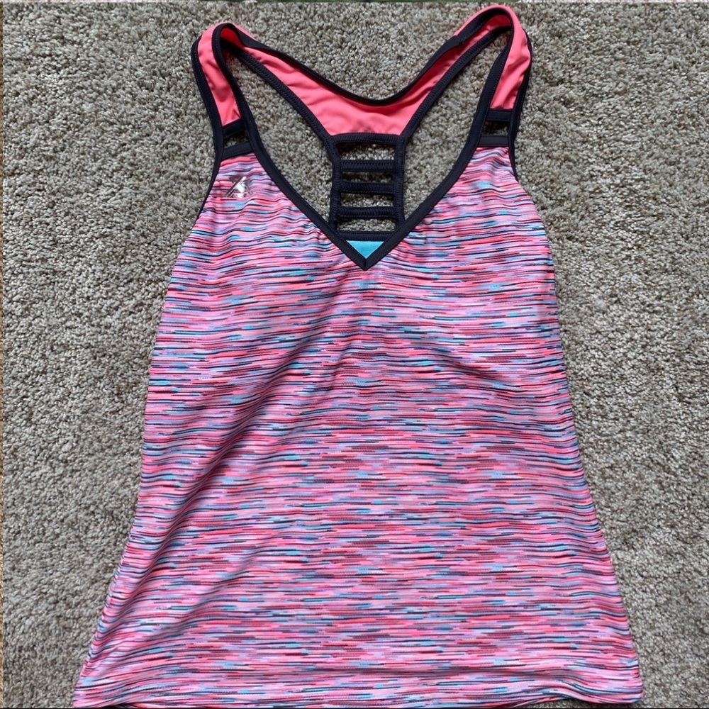 Multicolor Swim Tank Top